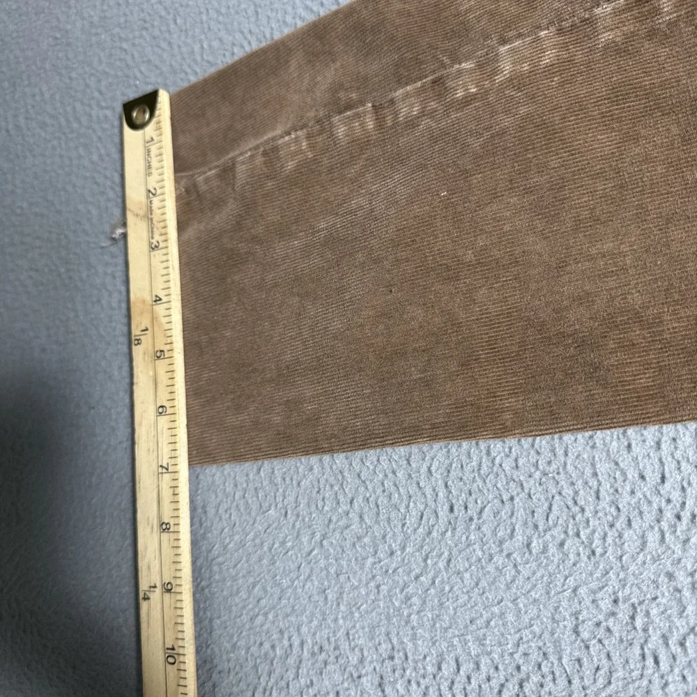 johnnie-O Corduroy Pants Mens‎ 33x34 (33x31) Grunge Raw Hem Straight Minimalist